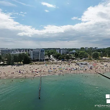 Apartamentyprzymorzu Marine***** Dwupoziomowy Z Widokiem Na Morze * 코워브제크