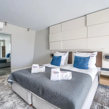 Apartamentyprzymorzu Marine***** Dwupoziomowy Z Widokiem Na Morze * 코워브제크