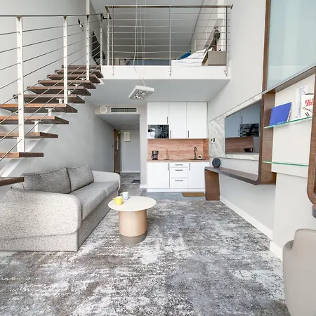 Apartamentyprzymorzu Marine***** Dwupoziomowy Z Widokiem Na Morze Apartament *