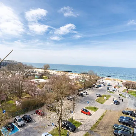 Apartamentyprzymorzu Marine***** Dwupoziomowy Z Widokiem Na Morze 코워브제크