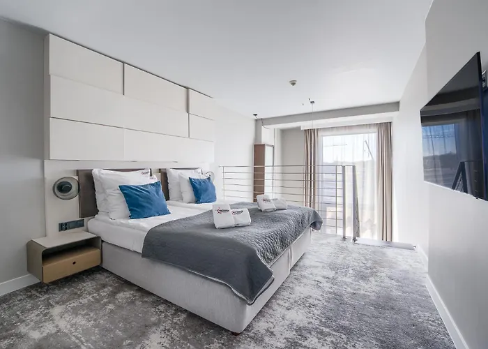 Apartamentyprzymorzu Marine***** Dwupoziomowy Z Widokiem Na Morze