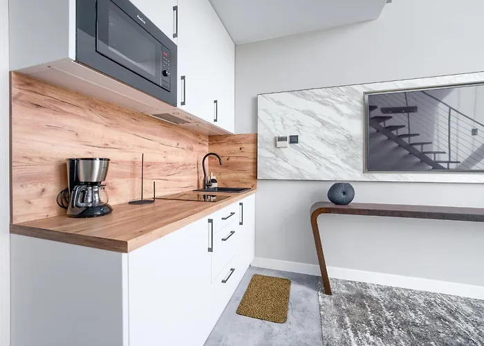 Apartamentyprzymorzu Marine***** Dwupoziomowy Z Widokiem Na Morze Apartament